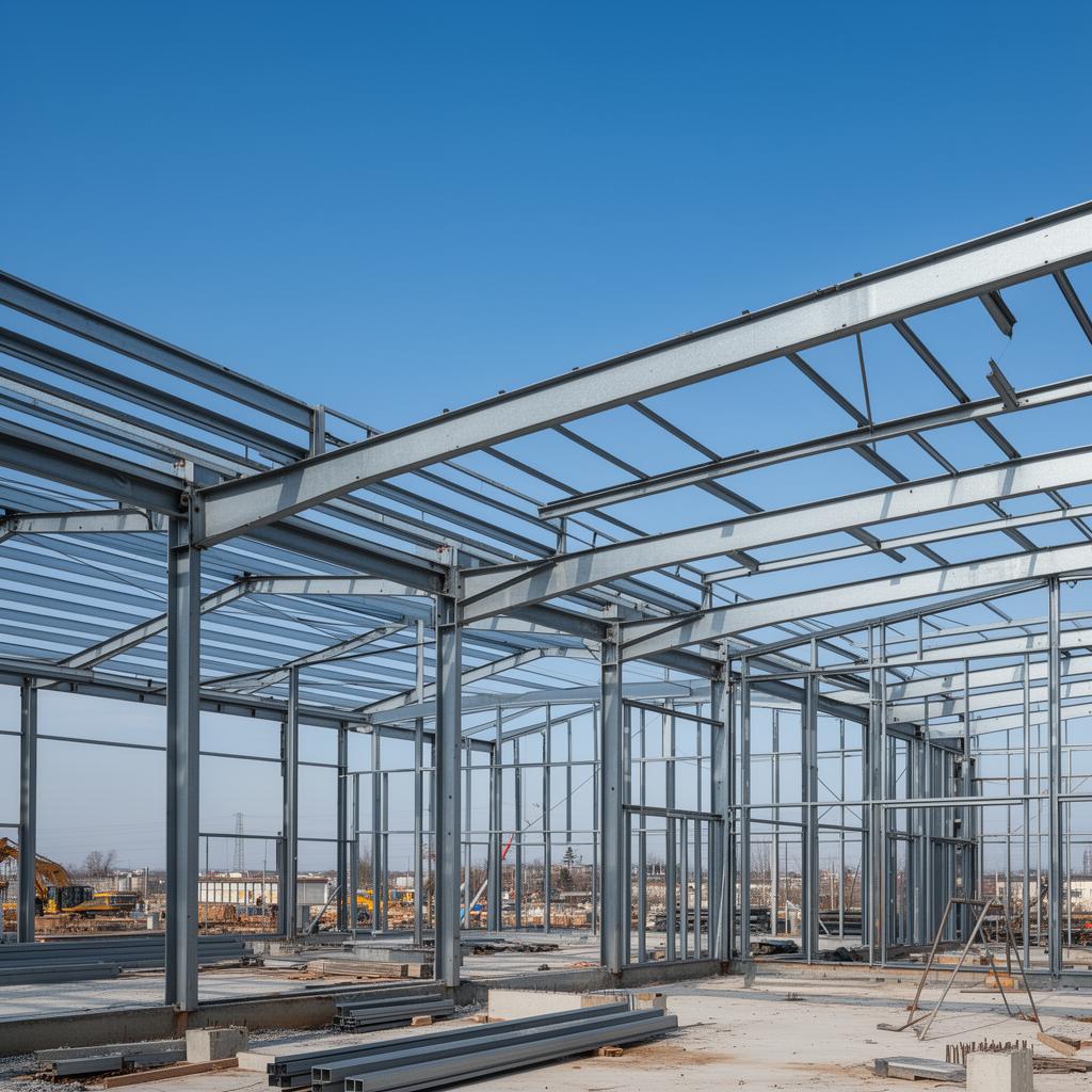 Structural steel connection drawings being reviewed for a Phoenix project